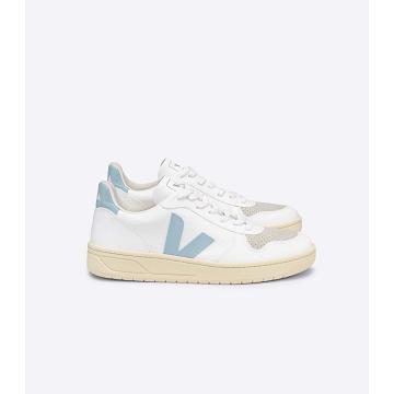 Pantofi Dama Veja V-10 CWL White/Turquoise | RO 579YXF